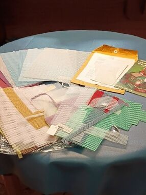 Plastic Canvas Craft Sheets Assorted Colors for Home Office Arts & Crafts